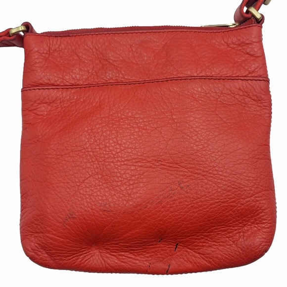 Vintage Fossil Piper Mini Leather Crossbody Bag - Picture 3 of 13